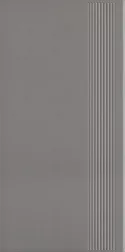 Paradyz Bazo Nero Nacinana Monokolor Mat Черная Матовая Ступень простая 29,8x59,8 см