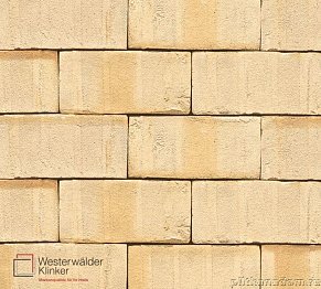 Westerwalder Klinker Тротуарная брусчатка PK3540 Creme-nuanciert 20х10х4 см