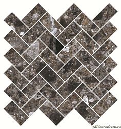 Kerranova Terrazzo K-333-LR-m06 Dark Grey Мозаика 28,2х30,3 см