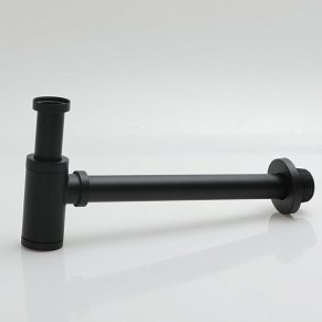 Point PN000Z2BM Сифон для раковины Point, чёрный матовый