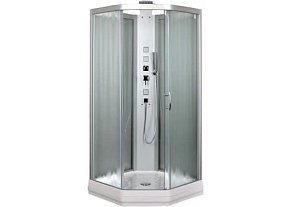Душевая кабина Aquanet Penta 2 Rain 90.5x90.5 узорчатое стекло