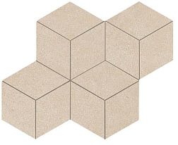 Atlas Concorde Kone beige mosaico esagono Керамогранит 30x35 см