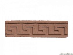 UniStone Меандр Коричневый Карниз узкий линейный 26,4x8,5x2,5 см