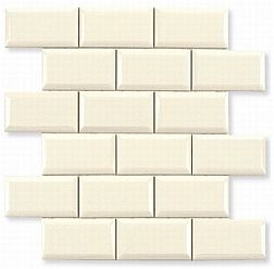 Adex Modernista ADMO2014 Biselado PB C-C Marfil Мозаика выпуклая 30,5x30,9 см
