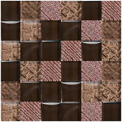 Architeza Pantheon Triumph PAN_ARI_42 Стеклянная мозаика 30х30 (кубик 2,3х2,3) см