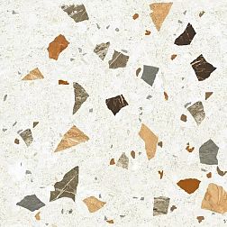 Orinda Terrazzo Satin Белый Матовый Ректифицированный Керамогранит 60x60 см