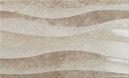 Ecoceramic Eleganza Waves Taupe Настенная плитка 33,3x55 см