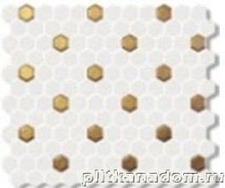 Bonaparte Керамическая мозаика Babylon Gold Matt 26х30 (2,3х2,6)