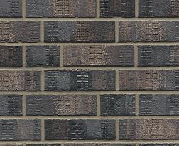 Muhr Nr. 15F Schwarz-bunt Edelglanz bes. Fußs. Клинкерный кирпич NF 24x11,5x7,1 см