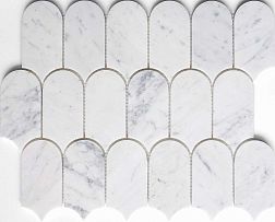 Orro Mosaic Orro Stone Asti White Белая Матовая Мозаика 26х31,5 см