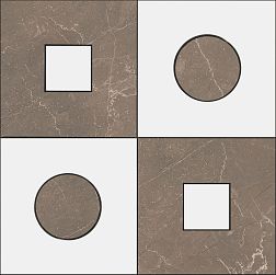 Casalgrande Padana Marmoker Quadrotte Lucido Декор 29,5x29,5 см