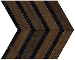 Atlas Concorde Heartwood Moka Marble Chevron (AOYI) Керамогранит 29,4x28,7 см