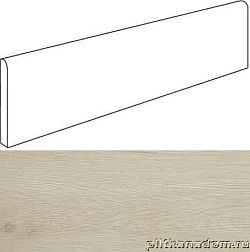Atlas Concorde Russia Verity 610130002184 White Battiscopa Плинтус 7,2x60 см