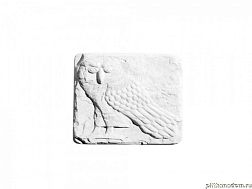 UniStone Птицы 5 Белый Вставка 14,3х14,3x3,5 см