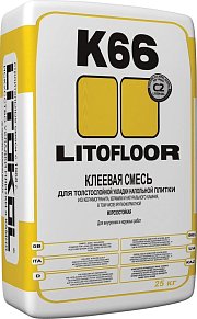 Litofloor K66 Сухая клеевая смесь 25kg113