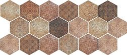 Monopole Pompeia Decor Marron Коричневый Матовый Декор 20x24 см