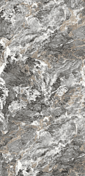 Flavour Granito Galaxy Grey High Glossy Серый Полированный Керамогранит 60x120 см