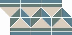 Top Cer Richmond Green Border Микс Матовый Бордюр 24,1x41,9 см