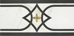 Marazzi Evolutionmarble Fascia Lux Calacatta Nero MK25 Декор 29х58 см