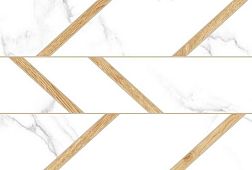 Global Tile Vega 9VG0105TG Белая Глянцевая Настенная плитка 27x40 см