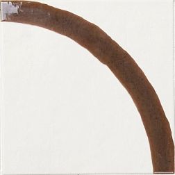 APE Ceramicas Esencia Material Bend Белый Матовый Керамогранит 20x20 см