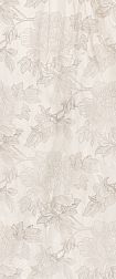 Gracia Ceramica Lira Lotus Beige 01 Бежевый Глянцевый Декор 25х60 см