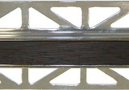Butech Pro-Telo Wood Wenge Chrome Профиль 2,5х1,25х250 см