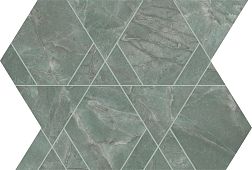 Atlas Concorde Marvel Diva Aqua Triangle Lapp. Зеленая Мозаика 28,9х33,4 см