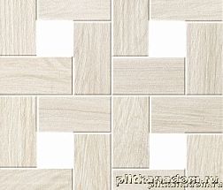 Atlas Concorde Etic Rovere Bianco Cassettone Декор 45x45 см