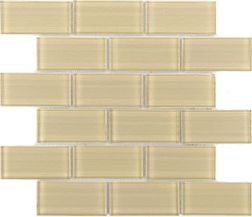 Caramelle Impressioni Mattoni Crema Мозаика 30х30 (5х10) см