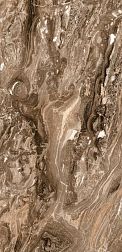 Flavour Granito Zura Brown Glossy Коричневый Полированный Керамогранит 60x120 см