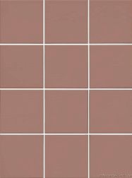 Kerama Marazzi Агуста 1336 Розовый Керамогранит 30х40 см (из 12 частей 9,8x9,8 см)