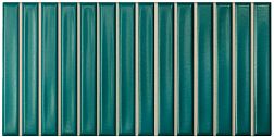 Wow Sweet Bars Teal Matt Зеленая Матовая Настенная плитка 12,5x25 см