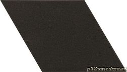 Equipe Rhombus Black Smooth Керамогранит 14x24 см