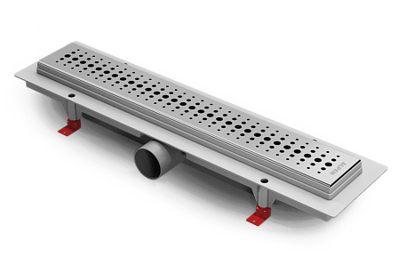 Душевой водоотводящий желоб Alpen Basic CH 1050 /50 B1 1050 мм хром матовый