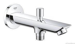 Излив для ванны GROHE BauCosmopolitan с переключателем ванна/душ, хром (13425001)