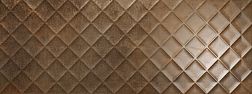 Love Ceramic Metallic Chess Corten Rett Настенная плитка 45x120 см