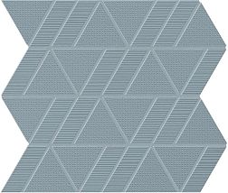 Atlas Concorde Aplomb Denim Mosaico Triangle Матовый Декор 30,5х31,5 см