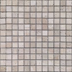 Caramelle Pietrine 7 мм Travertino Beige Mat Бежевая Матовая Мозаика 29,8х29,8 (2,3х2,3) см