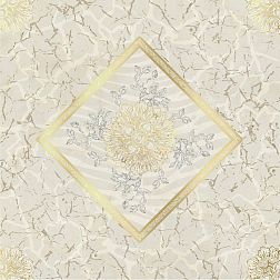 Verde 1999 Alabastro Dec. Oro Rombo Декор 59,5х59,5 см