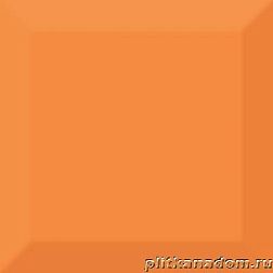 Absolut Keramika Aroma Fosker Biselado Brillo Naranja Настенная плитка 10x10 см