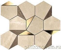Atlas Concorde Marvel Edge Gold Hex Sable-Brown Декор 25,1x29 см