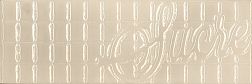 Absolut Keramica Chocolate Decor Crema Sucre Декор 10х30 см