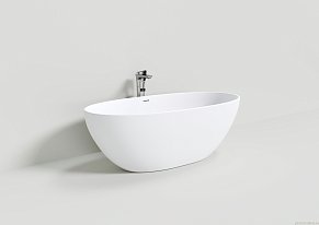 NT Bagno Firenze NT201 матовая Ванна из искусственного камня 165х78