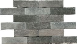 Pamesa Ceramica BrickWall Tortora Настенная плитка 7х28 см