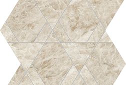 Atlas Concorde Marvel Diva Taj Mahal Mosaico Triangle Lapp. Бежевая Мозаика 28,9х33,4 см