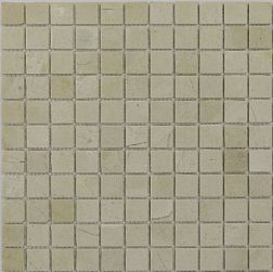 Caramelle Pietrine 7 мм Crema Marfil Matt Бежевая Матовая Мозаика 30,5х30,5х0,7 (4,8х4,8) см