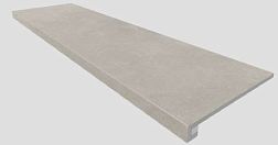 Ametis Magmas MM02 Grey Серая Матовая + Подступенок (14,5x120) Ступень 33x120 см