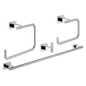 Grohe Essentials Cube 40778001 Набор аксессуаров 4 предмета хром