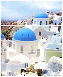 Cerrol Formula Santorini-3 B Панно (из 3-х плиток) 60х50 см